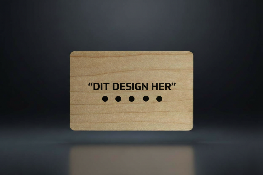 Eget design på SWIFTtap-kort